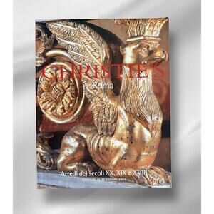 2004 Christie's Roma 18th 19th 20th Century Furniture in Italian Auction Catalog